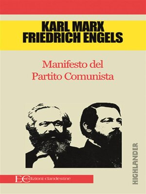 cover image of Manifesto del Partito comunista